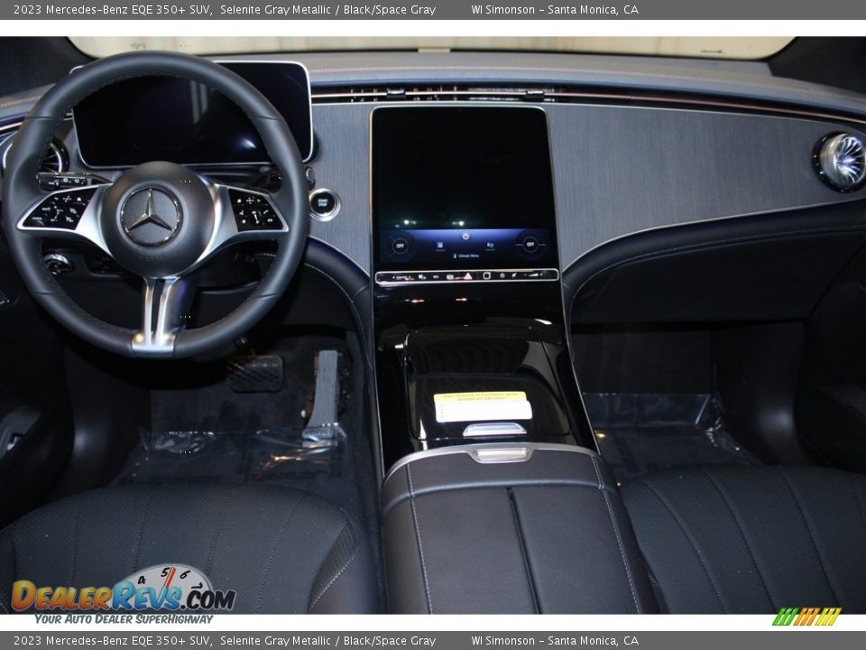 2023 Mercedes-Benz EQE 350+ SUV Selenite Gray Metallic / Black/Space Gray Photo #10