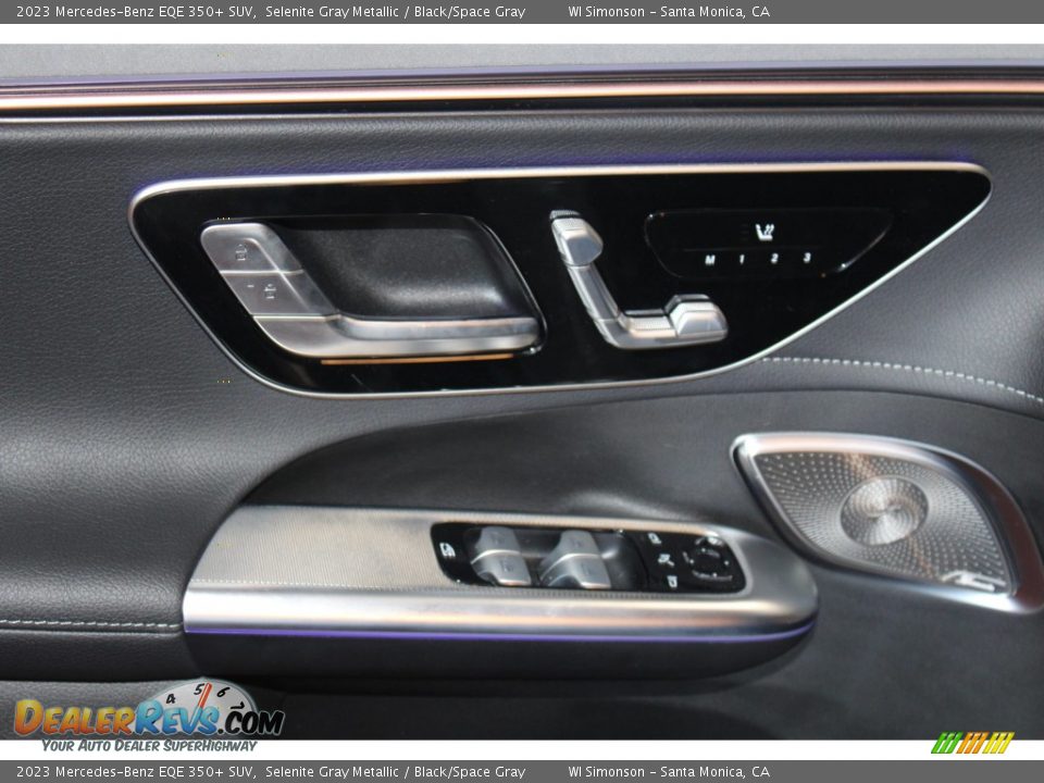 2023 Mercedes-Benz EQE 350+ SUV Selenite Gray Metallic / Black/Space Gray Photo #12