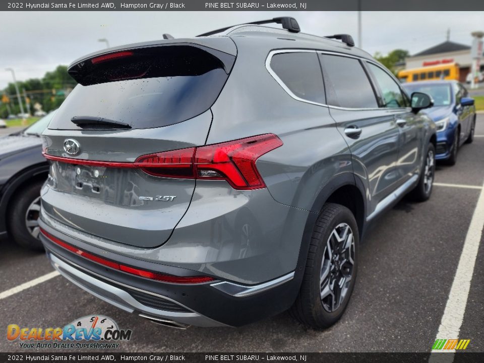 2022 Hyundai Santa Fe Limited AWD Hampton Gray / Black Photo #3
