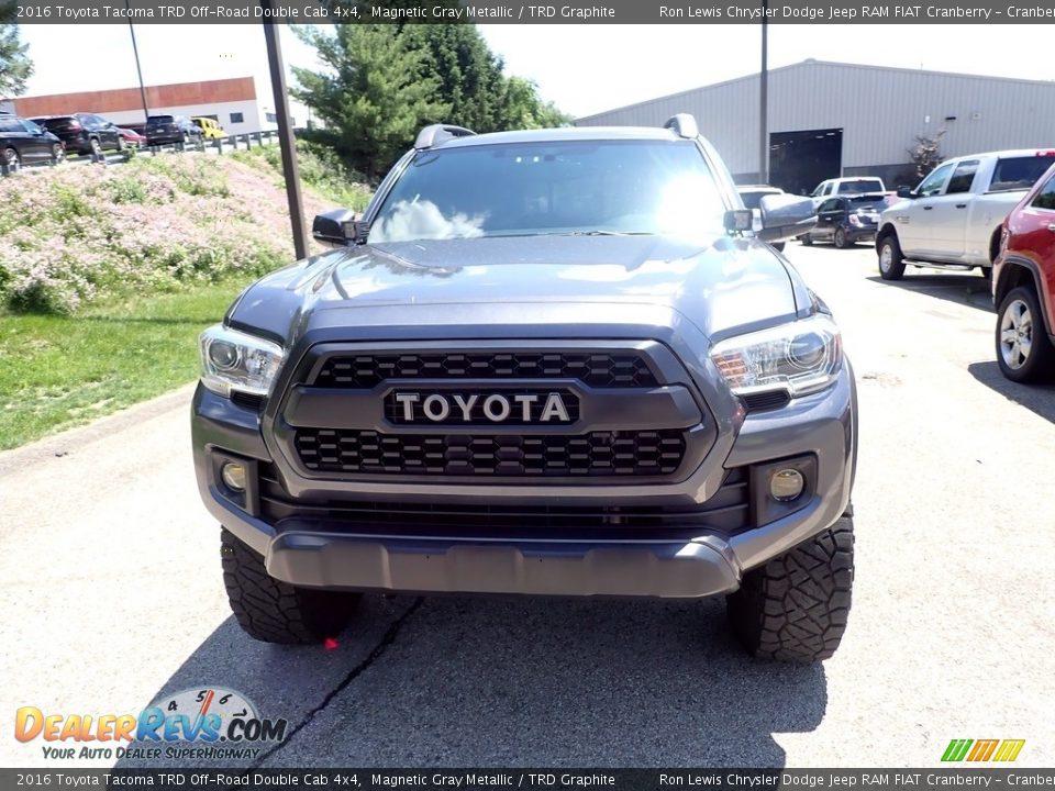 2016 Toyota Tacoma TRD Off-Road Double Cab 4x4 Magnetic Gray Metallic / TRD Graphite Photo #2
