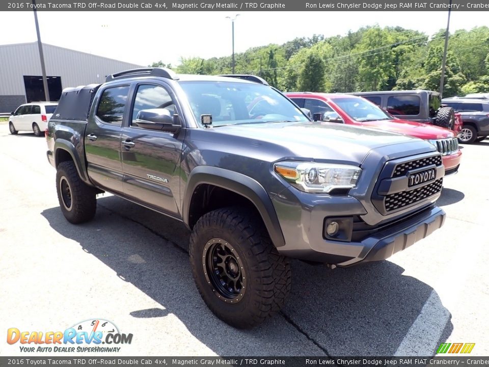 2016 Toyota Tacoma TRD Off-Road Double Cab 4x4 Magnetic Gray Metallic / TRD Graphite Photo #3
