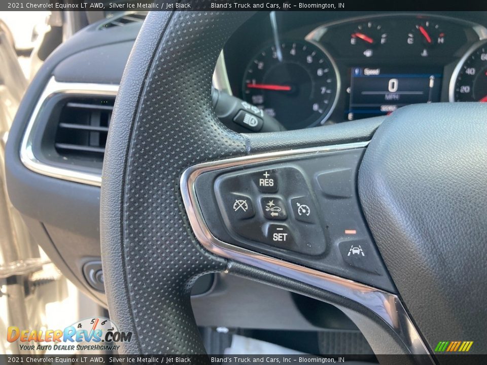 2021 Chevrolet Equinox LT AWD Silver Ice Metallic / Jet Black Photo #21