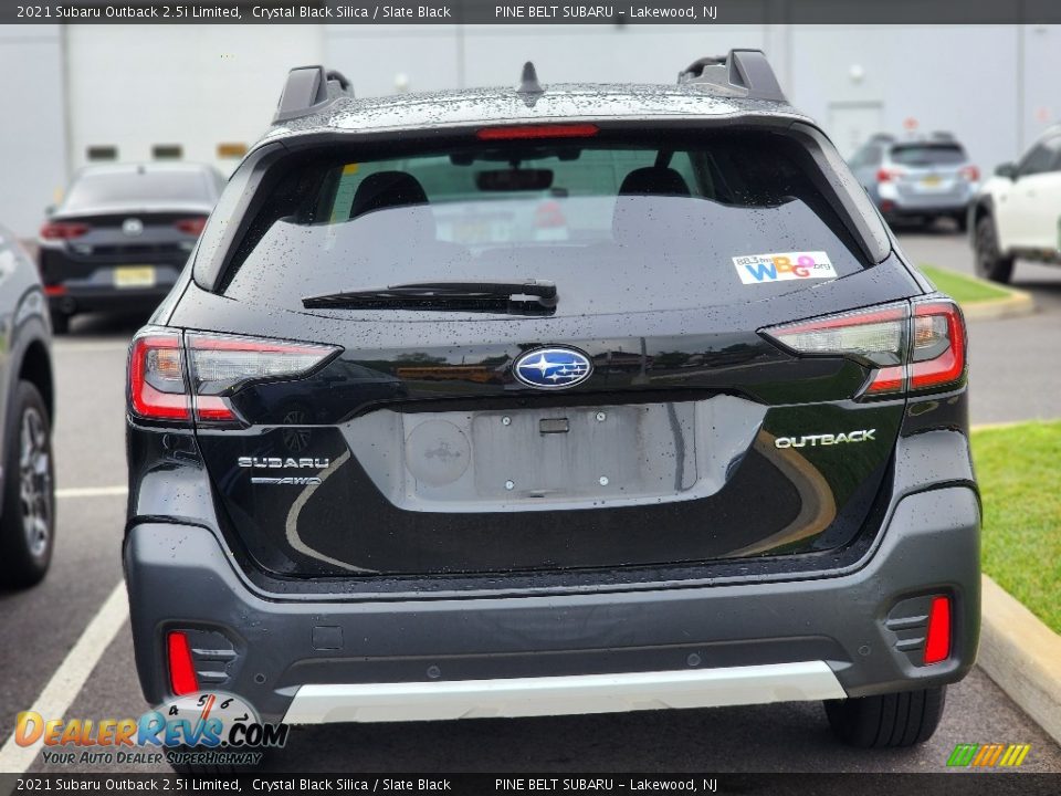2021 Subaru Outback 2.5i Limited Crystal Black Silica / Slate Black Photo #4