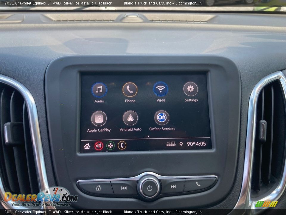 2021 Chevrolet Equinox LT AWD Silver Ice Metallic / Jet Black Photo #28