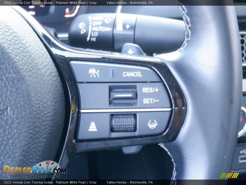 2022 Honda Civic Touring Sedan Steering Wheel Photo #26