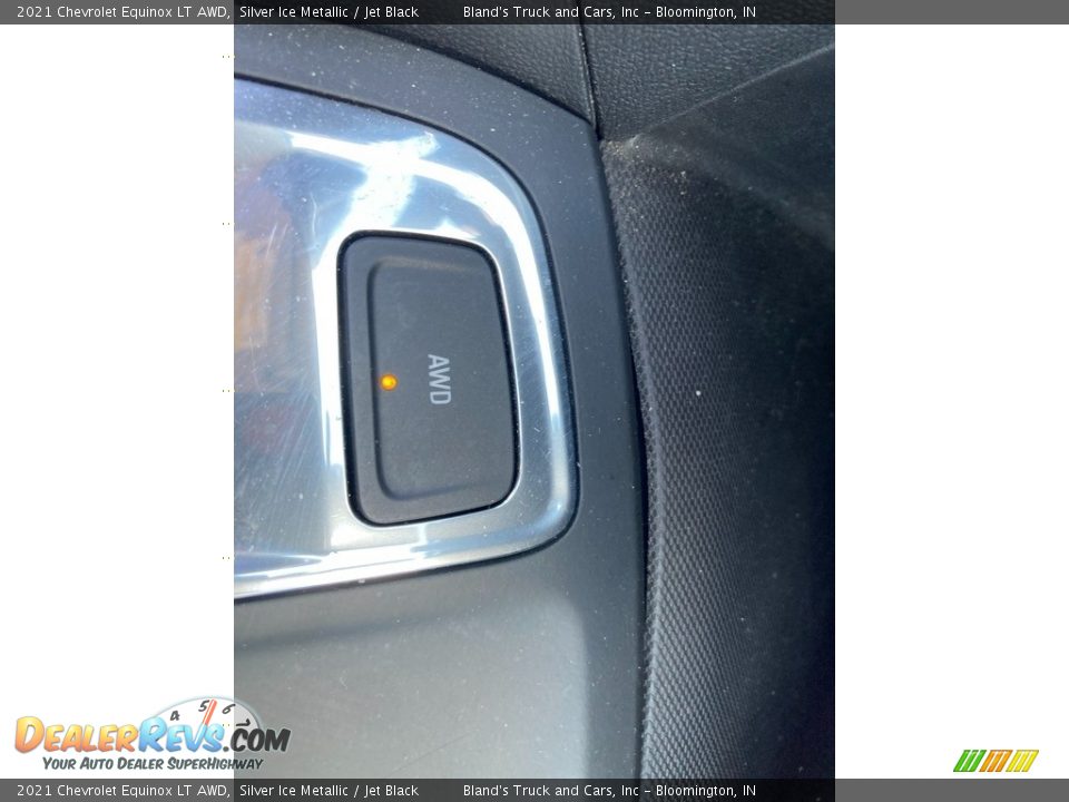 2021 Chevrolet Equinox LT AWD Silver Ice Metallic / Jet Black Photo #34
