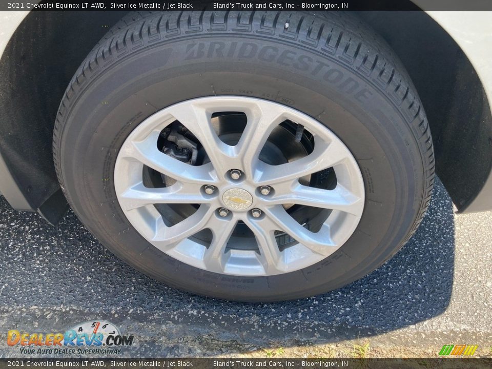 2021 Chevrolet Equinox LT AWD Silver Ice Metallic / Jet Black Photo #35