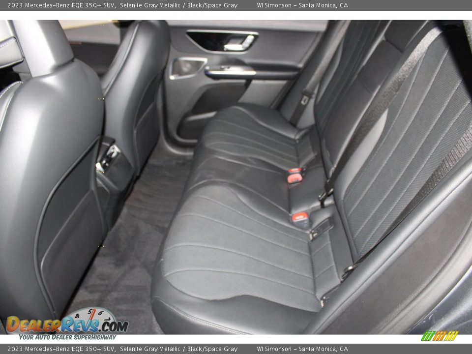 Rear Seat of 2023 Mercedes-Benz EQE 350+ SUV Photo #30