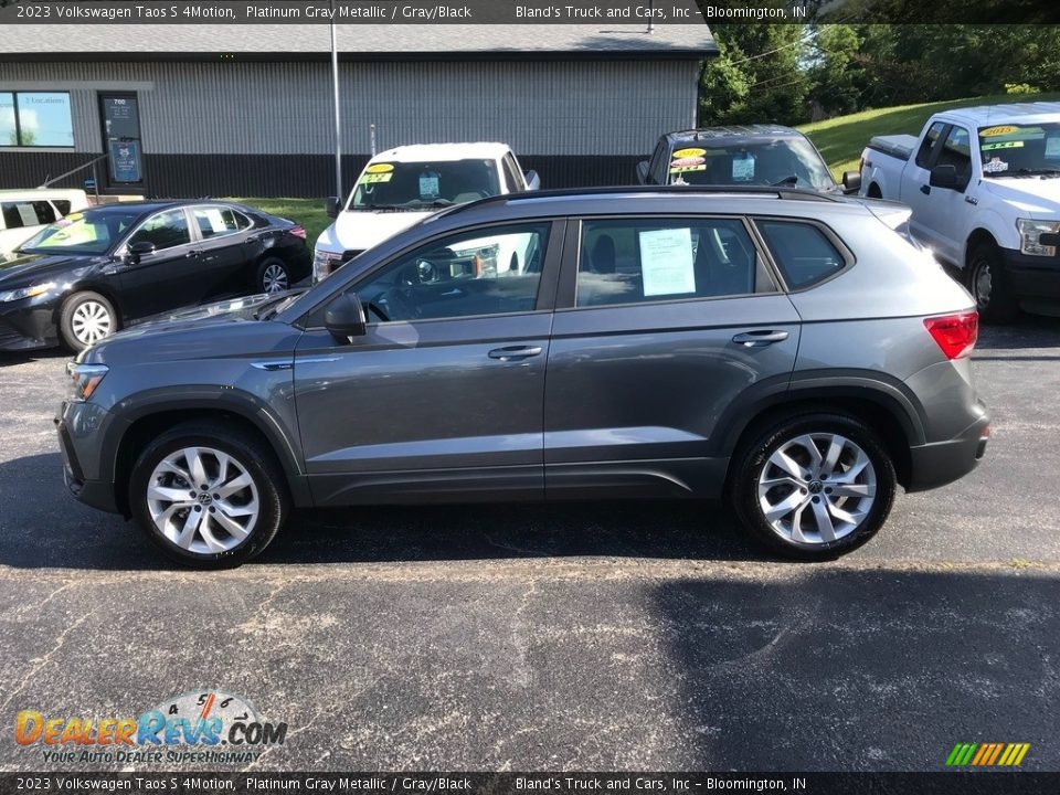 Platinum Gray Metallic 2023 Volkswagen Taos S 4Motion Photo #1