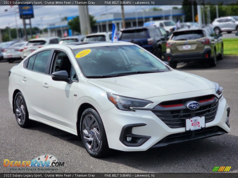 2023 Subaru Legacy Sport Crystal White Pearl / Titanium Gray Photo #13