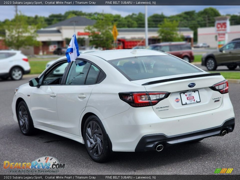 2023 Subaru Legacy Sport Crystal White Pearl / Titanium Gray Photo #18