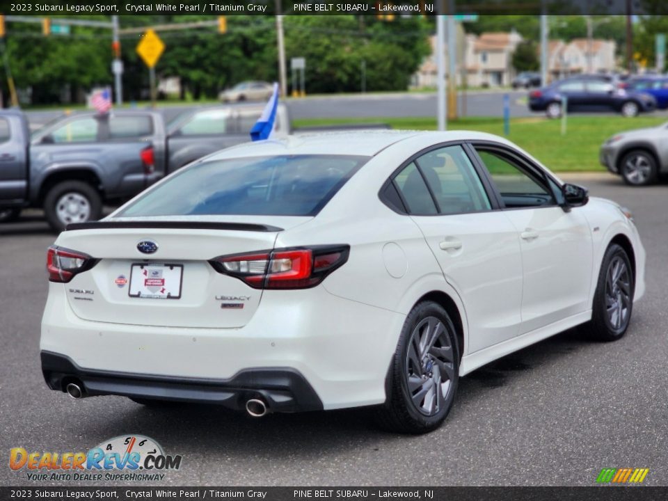 2023 Subaru Legacy Sport Crystal White Pearl / Titanium Gray Photo #20