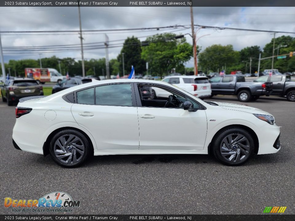 2023 Subaru Legacy Sport Crystal White Pearl / Titanium Gray Photo #21