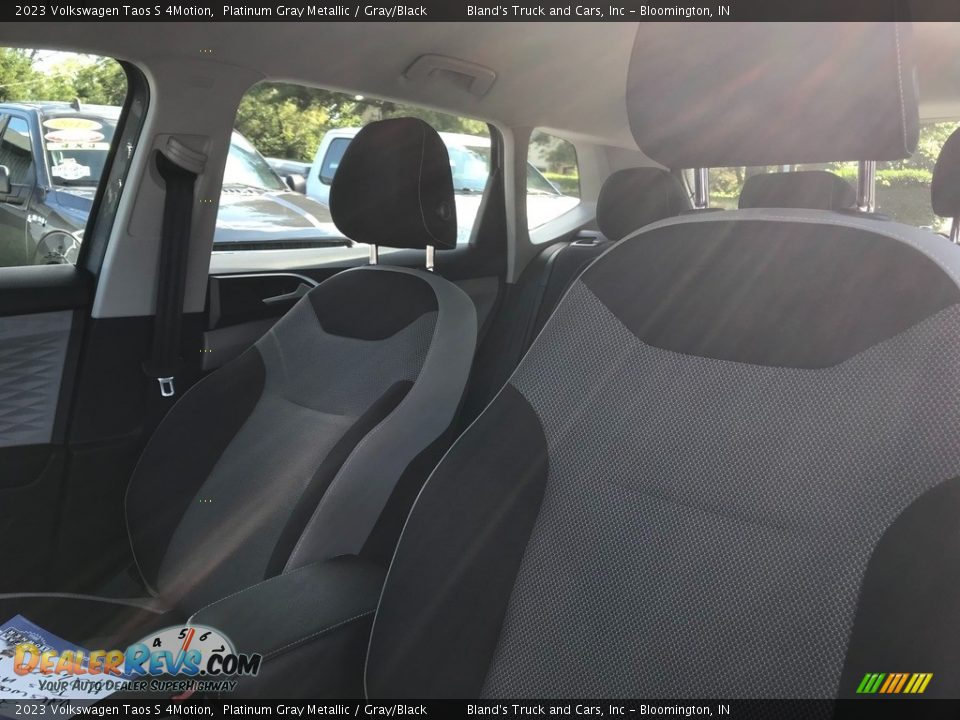 2023 Volkswagen Taos S 4Motion Platinum Gray Metallic / Gray/Black Photo #13