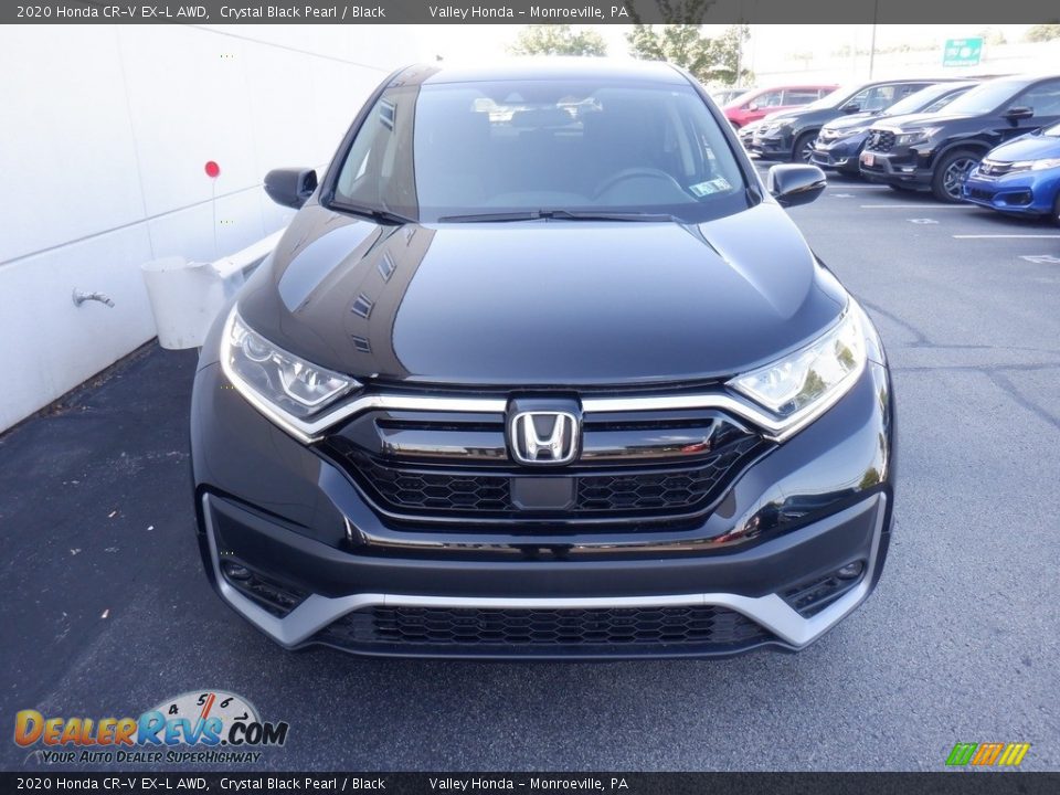 2020 Honda CR-V EX-L AWD Crystal Black Pearl / Black Photo #3