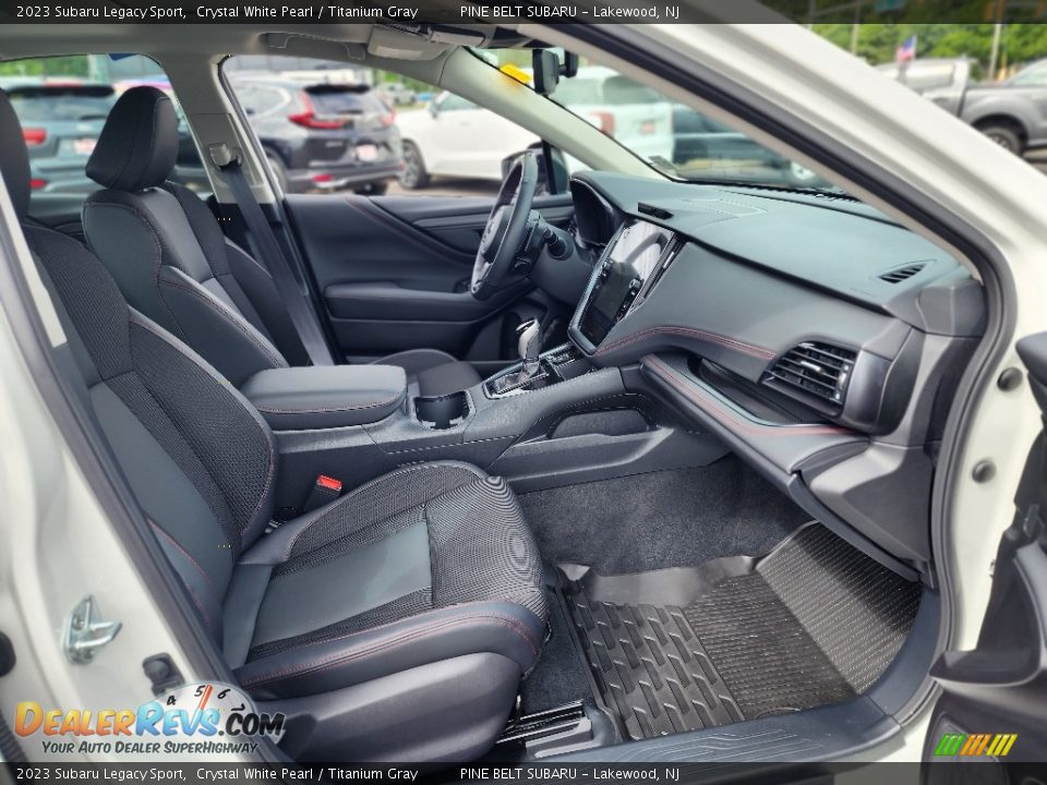 Front Seat of 2023 Subaru Legacy Sport Photo #24