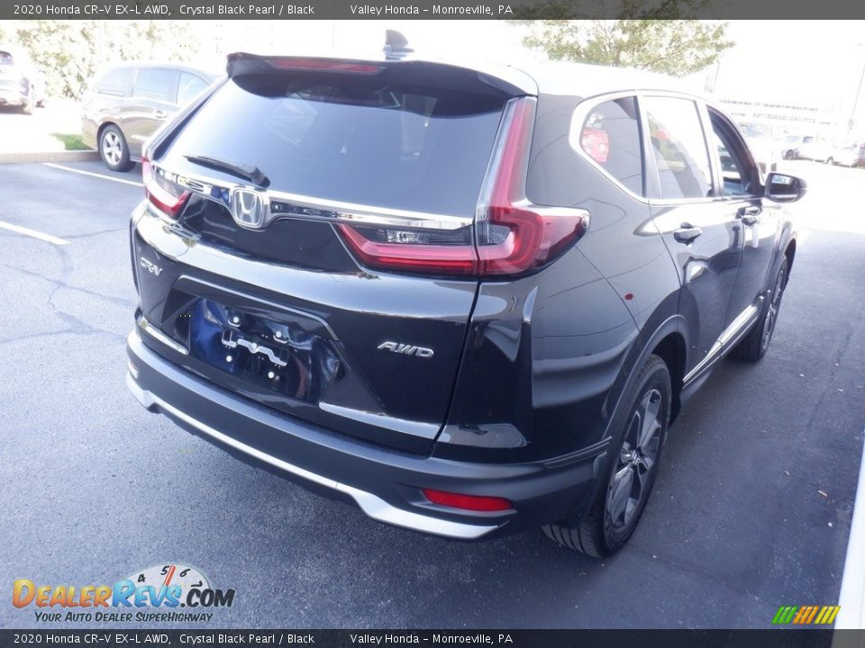 2020 Honda CR-V EX-L AWD Crystal Black Pearl / Black Photo #5