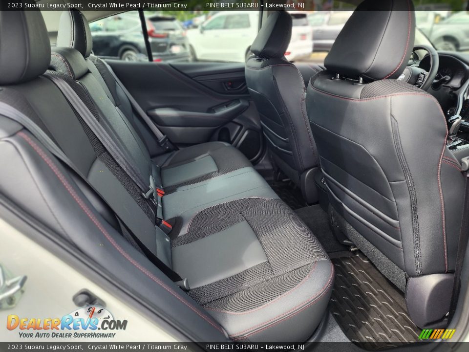 Rear Seat of 2023 Subaru Legacy Sport Photo #26