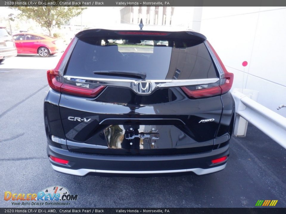 2020 Honda CR-V EX-L AWD Crystal Black Pearl / Black Photo #7