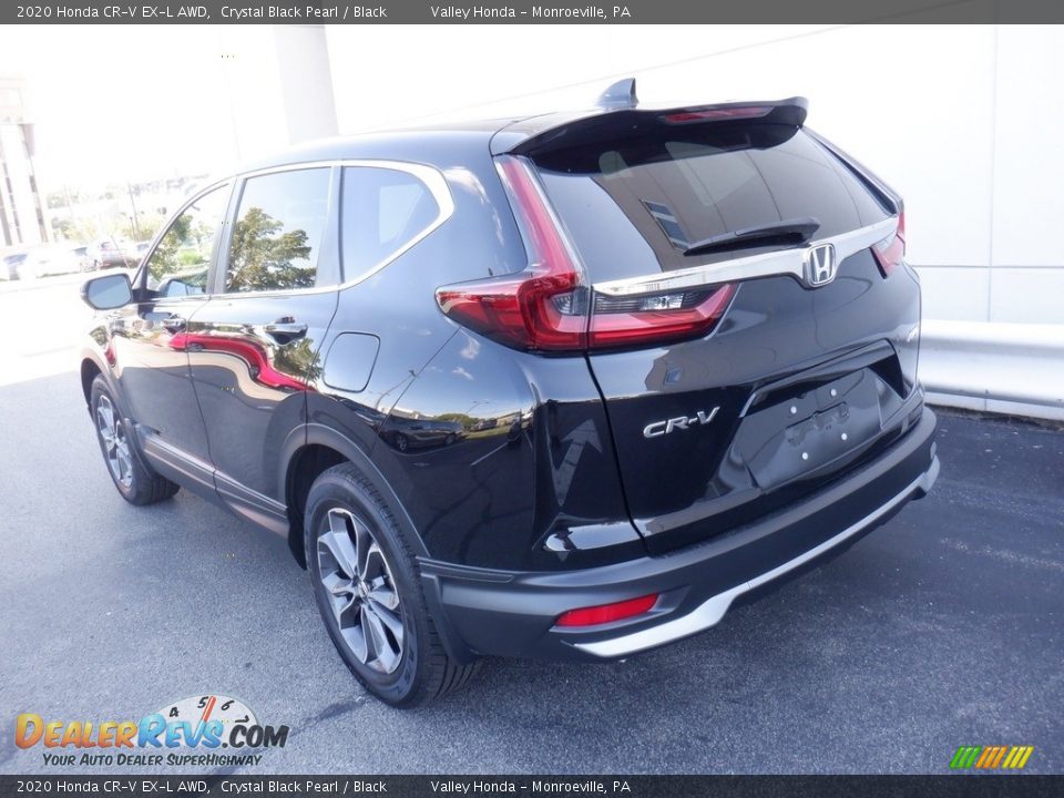 2020 Honda CR-V EX-L AWD Crystal Black Pearl / Black Photo #8