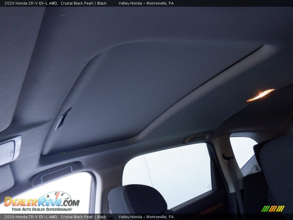 2020 Honda CR-V EX-L AWD Crystal Black Pearl / Black Photo #9