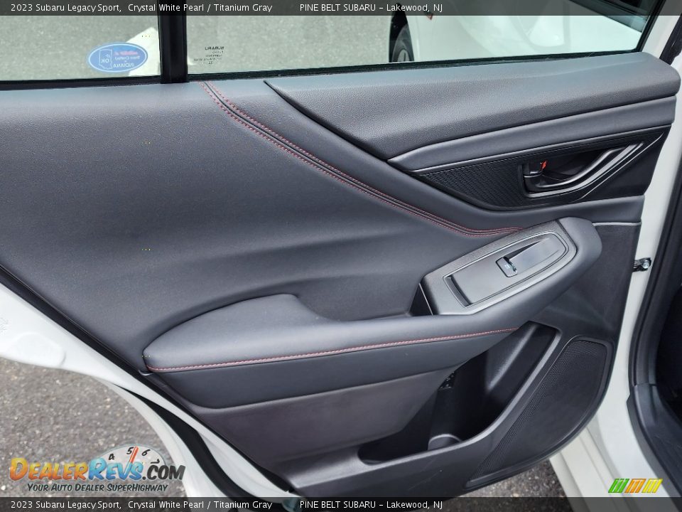 Door Panel of 2023 Subaru Legacy Sport Photo #31