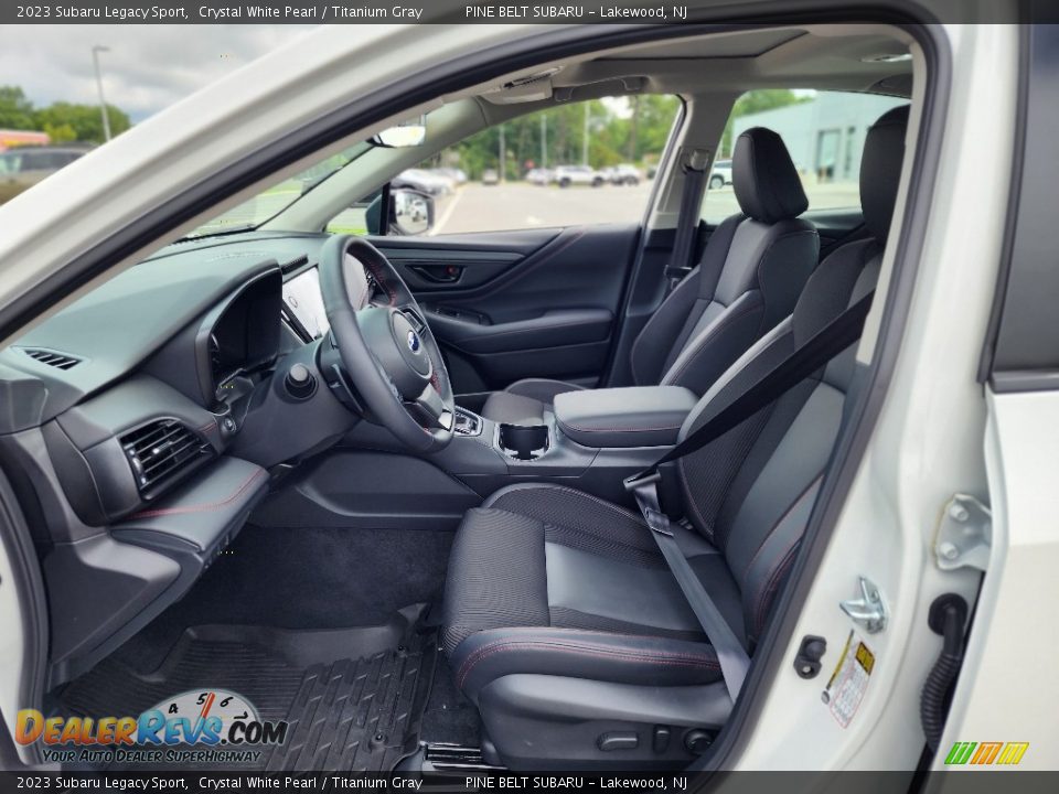 Titanium Gray Interior - 2023 Subaru Legacy Sport Photo #33