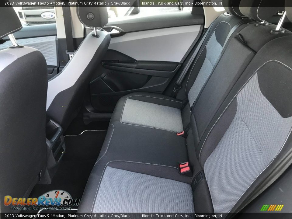 Rear Seat of 2023 Volkswagen Taos S 4Motion Photo #27