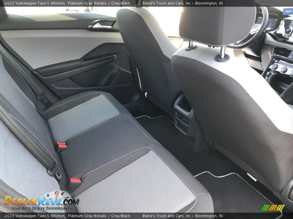 Rear Seat of 2023 Volkswagen Taos S 4Motion Photo #29