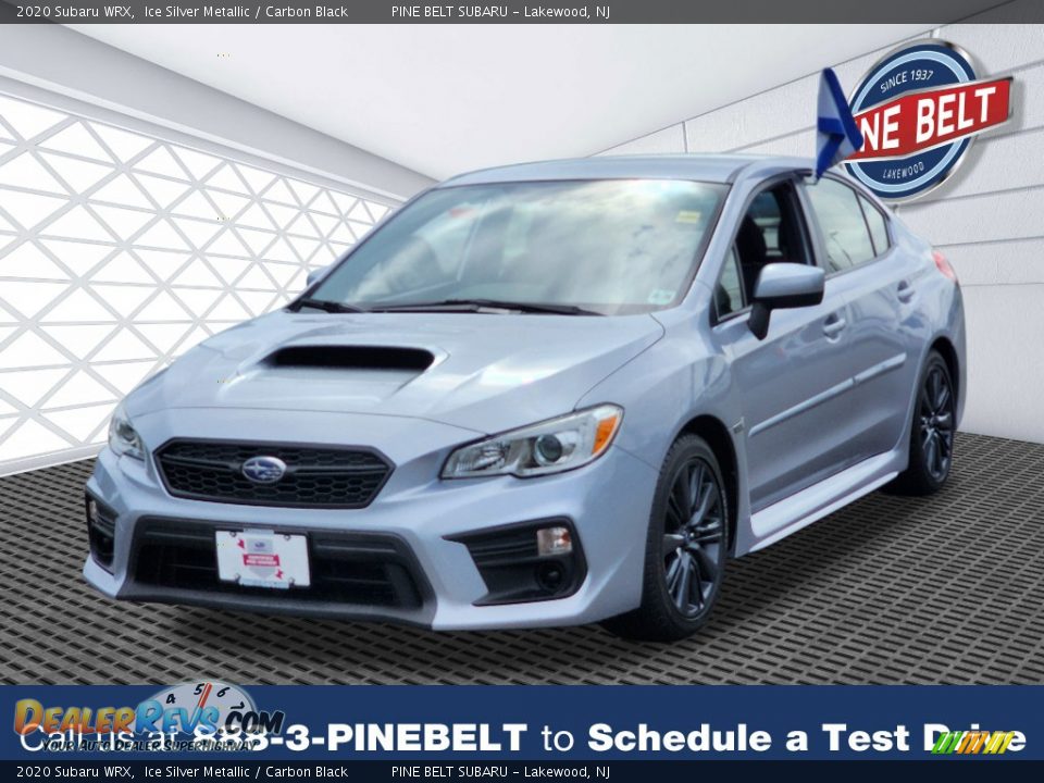 2020 Subaru WRX Ice Silver Metallic / Carbon Black Photo #1