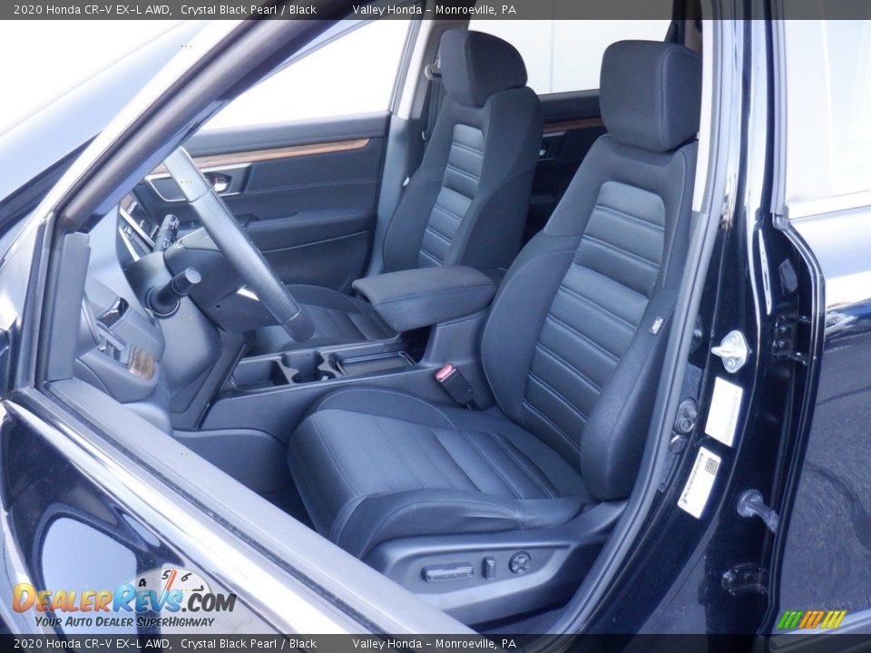 2020 Honda CR-V EX-L AWD Crystal Black Pearl / Black Photo #15