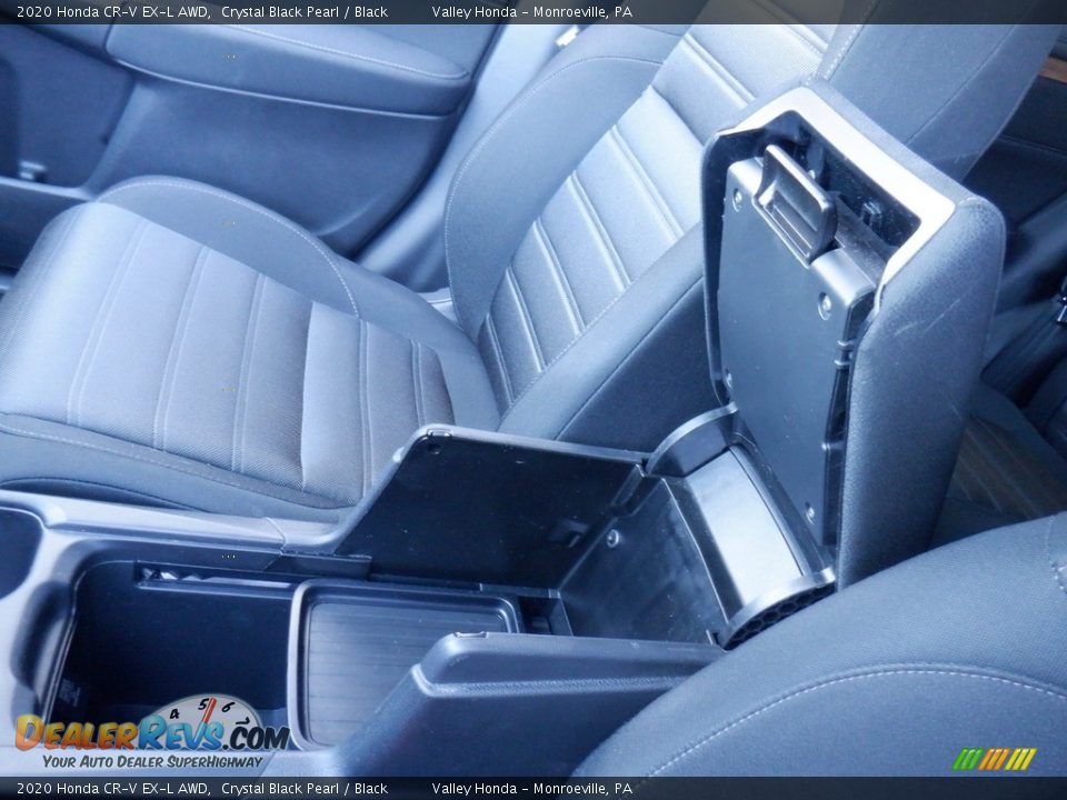 2020 Honda CR-V EX-L AWD Crystal Black Pearl / Black Photo #17