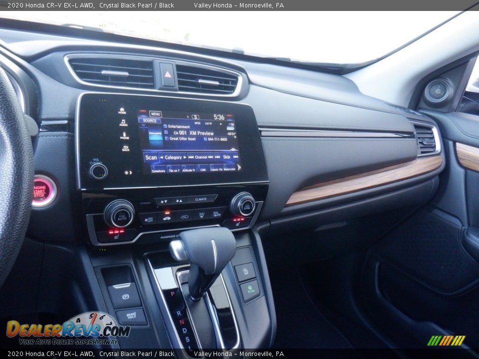 2020 Honda CR-V EX-L AWD Crystal Black Pearl / Black Photo #20