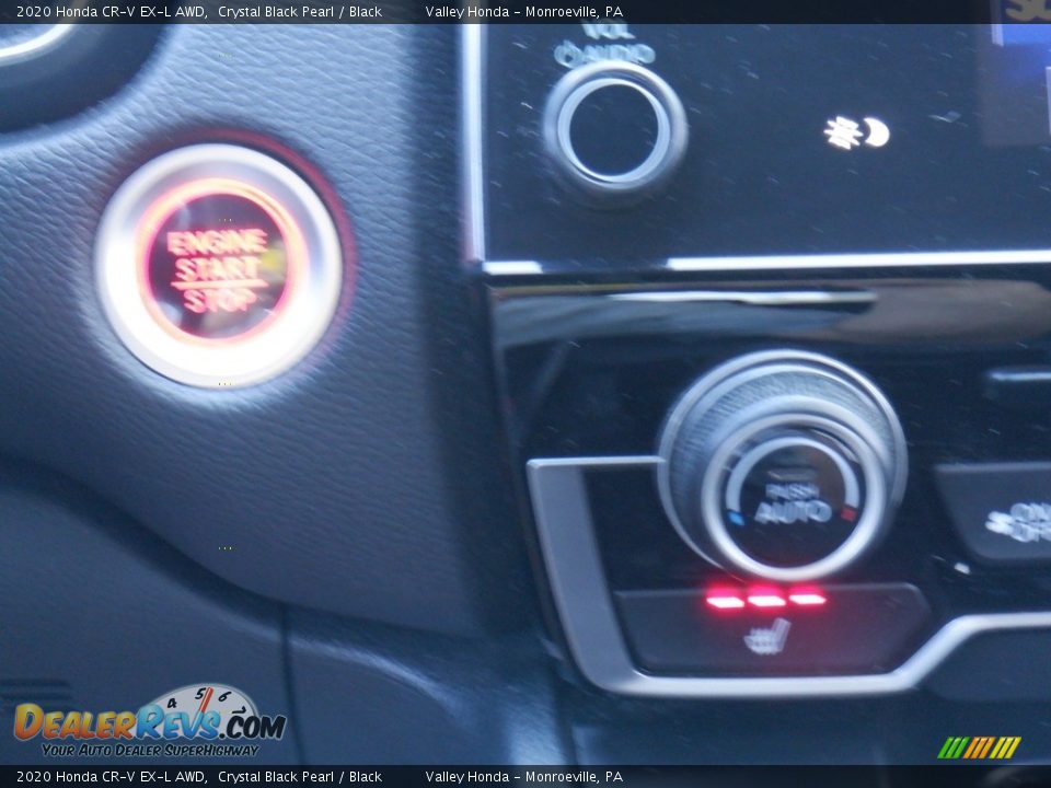 2020 Honda CR-V EX-L AWD Crystal Black Pearl / Black Photo #21