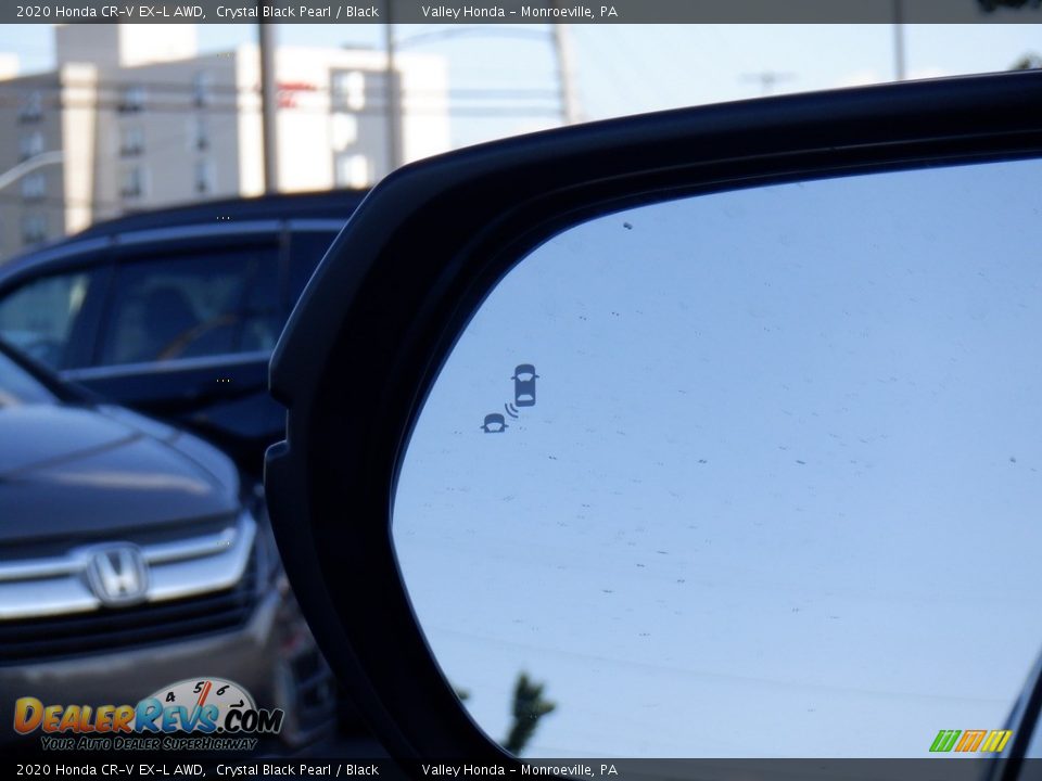 2020 Honda CR-V EX-L AWD Crystal Black Pearl / Black Photo #22
