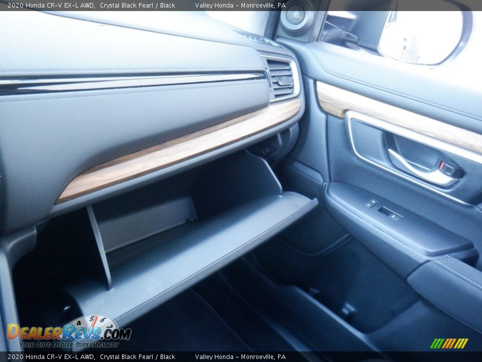 2020 Honda CR-V EX-L AWD Crystal Black Pearl / Black Photo #27