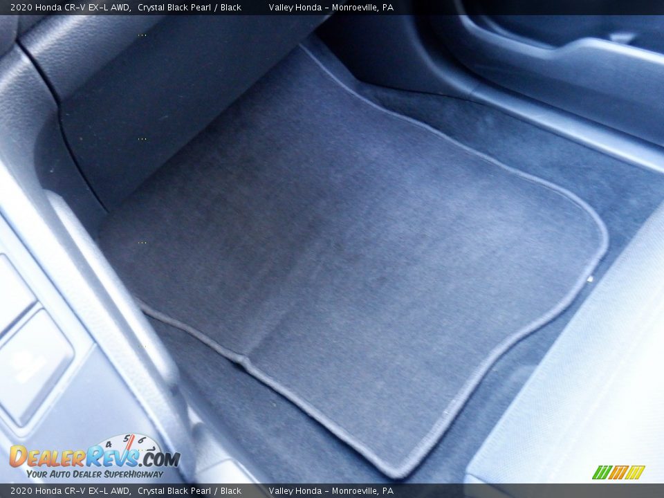 2020 Honda CR-V EX-L AWD Crystal Black Pearl / Black Photo #28