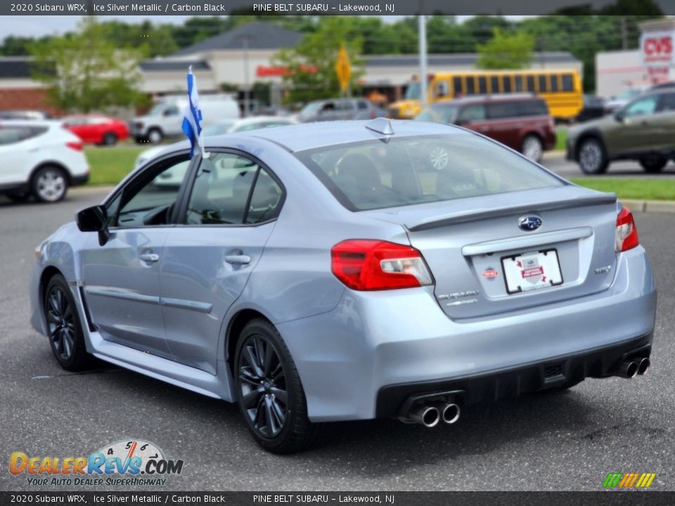 2020 Subaru WRX Ice Silver Metallic / Carbon Black Photo #16