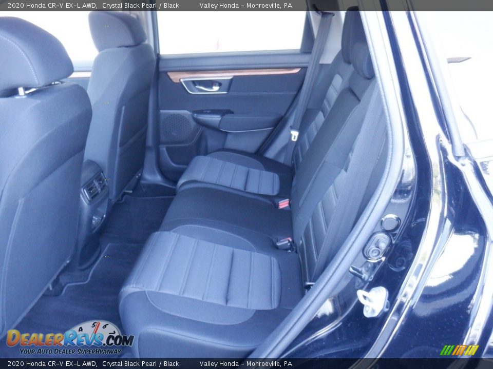2020 Honda CR-V EX-L AWD Crystal Black Pearl / Black Photo #29
