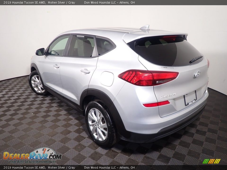 2019 Hyundai Tucson SE AWD Molten Silver / Gray Photo #10