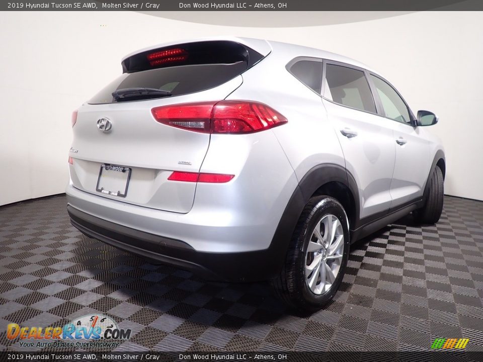 2019 Hyundai Tucson SE AWD Molten Silver / Gray Photo #14