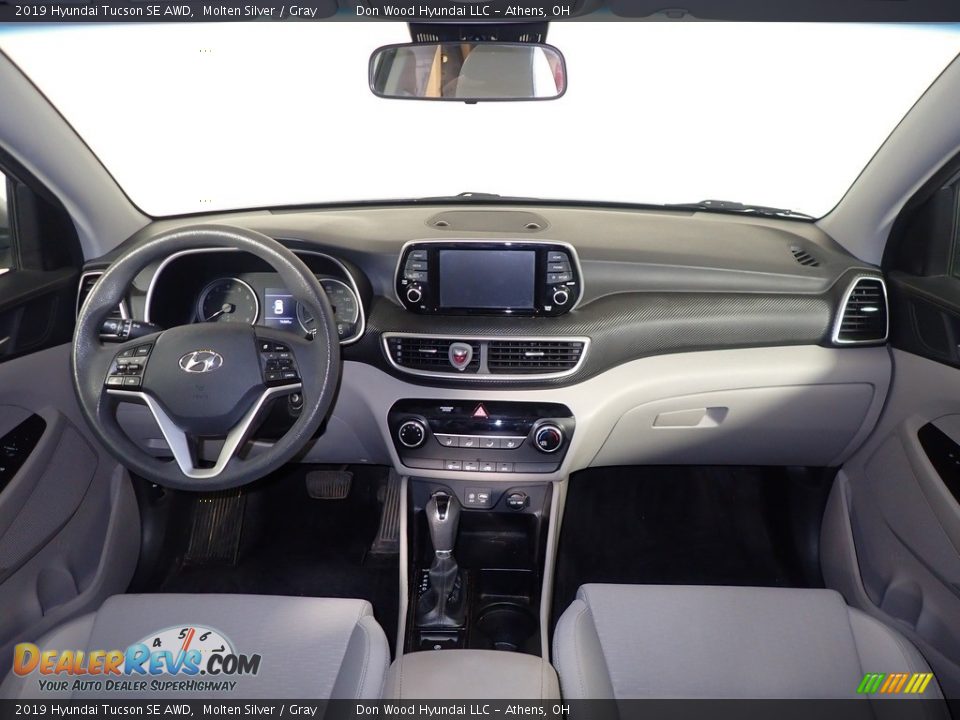 2019 Hyundai Tucson SE AWD Molten Silver / Gray Photo #20