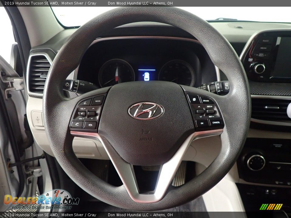 2019 Hyundai Tucson SE AWD Molten Silver / Gray Photo #22