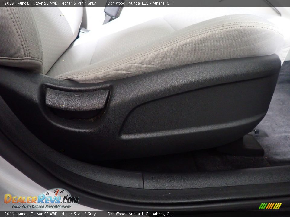 2019 Hyundai Tucson SE AWD Molten Silver / Gray Photo #35