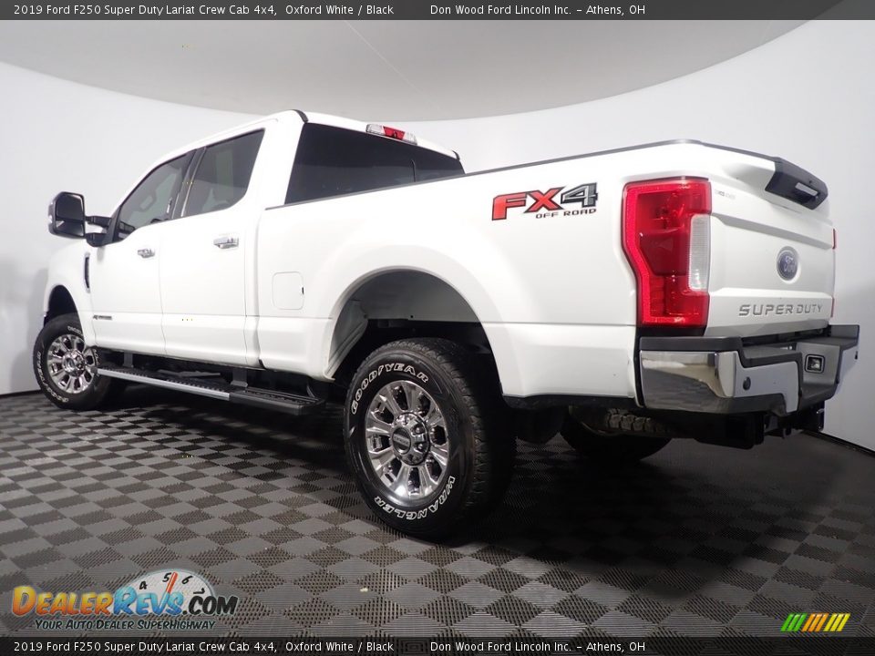 2019 Ford F250 Super Duty Lariat Crew Cab 4x4 Oxford White / Black Photo #9