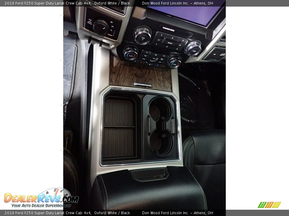 2019 Ford F250 Super Duty Lariat Crew Cab 4x4 Oxford White / Black Photo #28