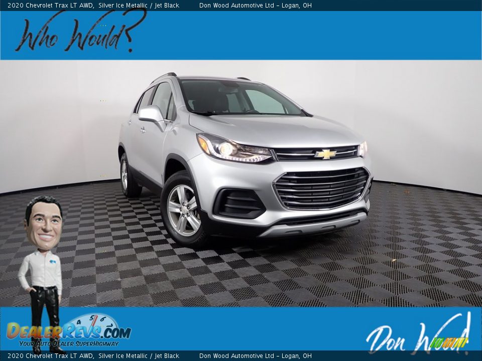 2020 Chevrolet Trax LT AWD Silver Ice Metallic / Jet Black Photo #1