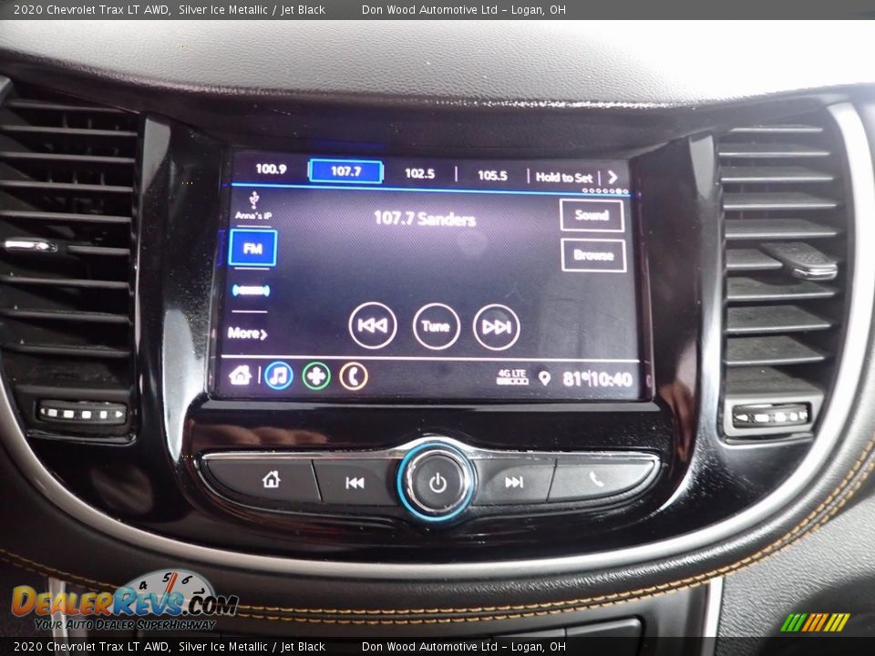 2020 Chevrolet Trax LT AWD Silver Ice Metallic / Jet Black Photo #2