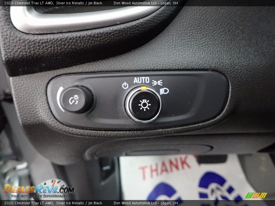 2020 Chevrolet Trax LT AWD Silver Ice Metallic / Jet Black Photo #15