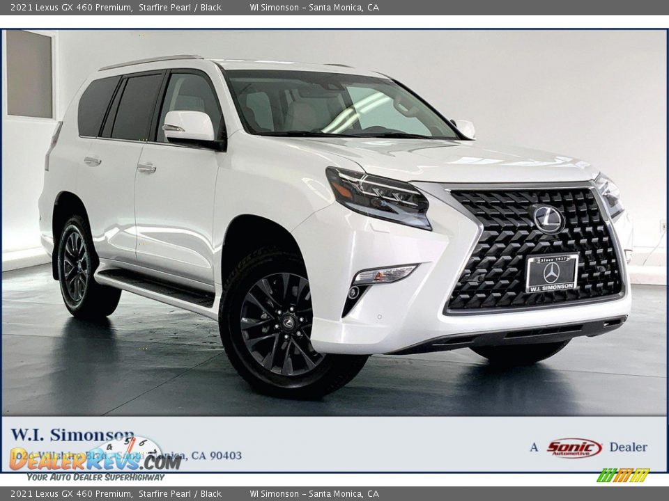 2021 Lexus GX 460 Premium Starfire Pearl / Black Photo #1